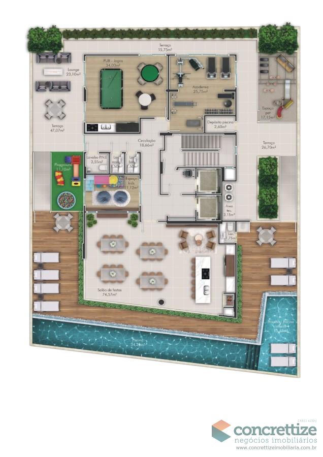 Apartamento, 3 quartos, 165 m² - Foto 10