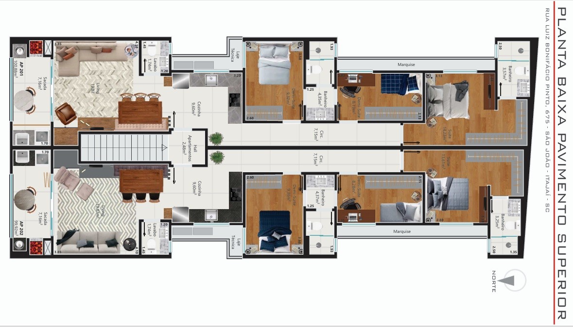 Apartamento, 3 quartos, 99 m² - Foto 8